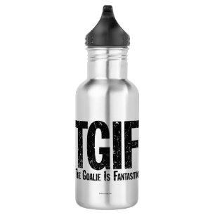 TGIF: Der Tormann ist fantastisch (Hockey) Edelstahlflasche