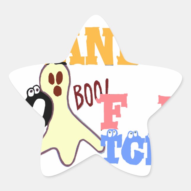 TGIF fRIDAY COLORS.png Stern-Aufkleber (Vorderseite)