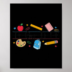 Tgif Lehrer Alphabet Kindergarten Lehrer Schätzung Poster