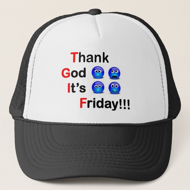 TGIF TRUCKERKAPPE (Vorderseite)