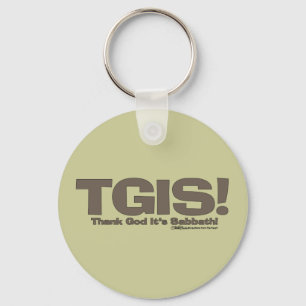 TGIS Sabbath design Schlüsselanhänger