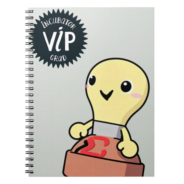 TGS Virtual Incubator Programm Absolventen Notizbu Notizblock (Vorderseite)