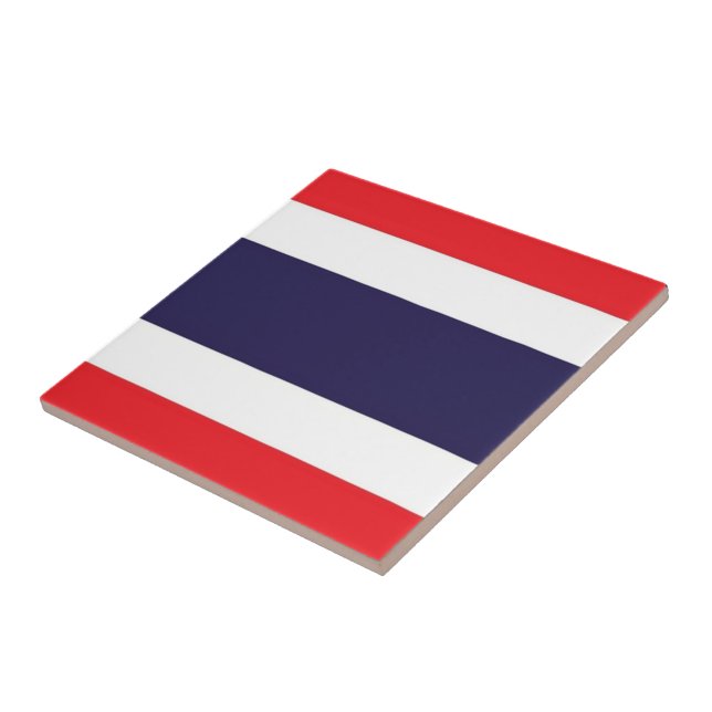 TH001 Thai FLAG Thailand, Fliese (Seite)