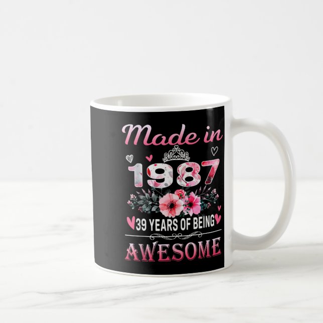 &# th Birthday Made In 1987 &#  Years Of Being A Kaffeetasse (Rechts)