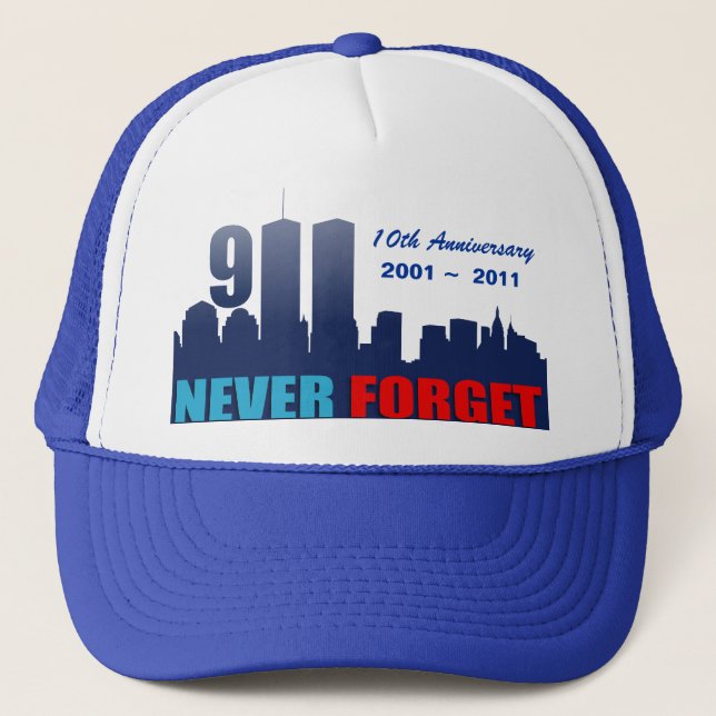 Th des 9/11 septembre 11 - 10ème casquette de (Devant)