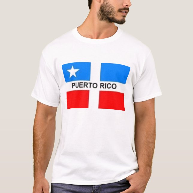 th_PUERTORICOSFLAG T-Shirt (Vorderseite)