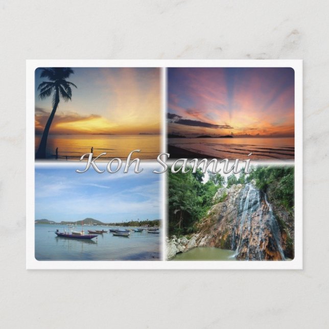 TH Thailand - Koh Samui - Postkarte (Vorderseite)