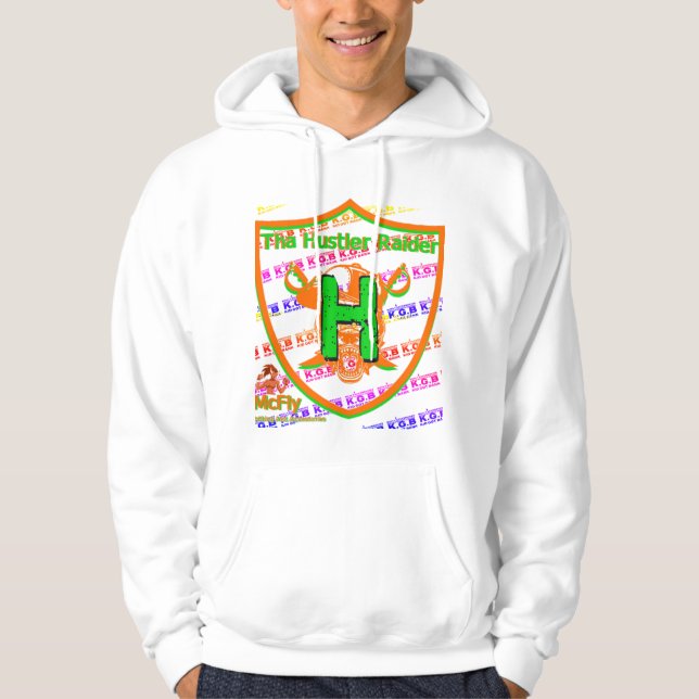 Tha Hustler Raider KGB Hoodie Clothing Design (Vorderseite)