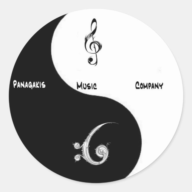 Tha Sticka Runder Aufkleber (Vorderseite)