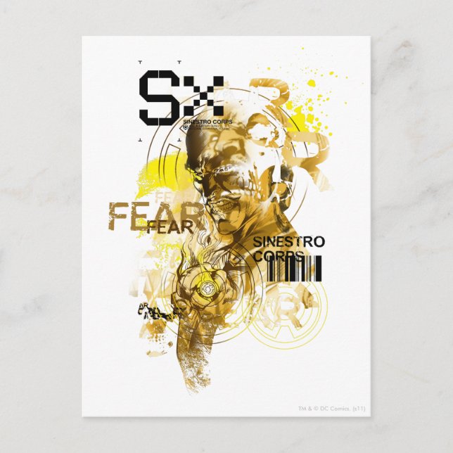 Thaal Sinestro 11 Postkarte (Vorderseite)