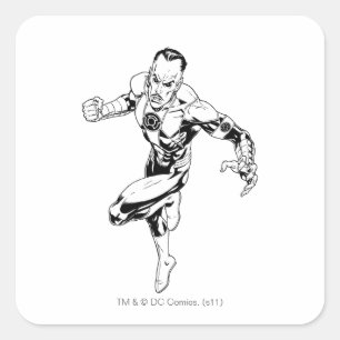 Thaal Sinestro 3 Quadratischer Aufkleber