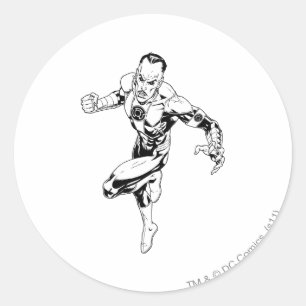 Thaal Sinestro 3 Runder Aufkleber