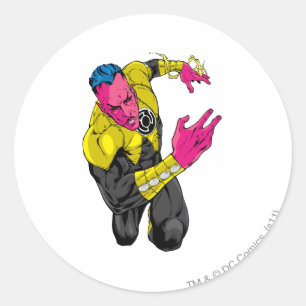 Thaal Sinestro 7 Runder Aufkleber