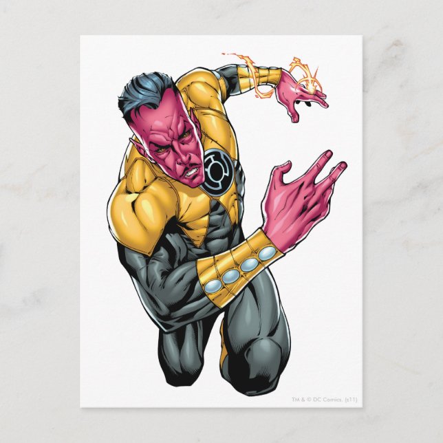 Thaal Sinestro 8 Postkarte (Vorderseite)