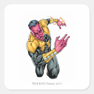 Thaal Sinestro 8 Quadratischer Aufkleber
