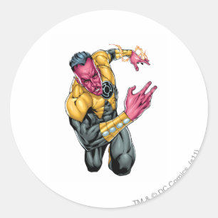 Thaal Sinestro 8 Runder Aufkleber