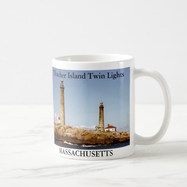 Thacher Island Twin Lights, Massachusetts Tasse (Rechts)