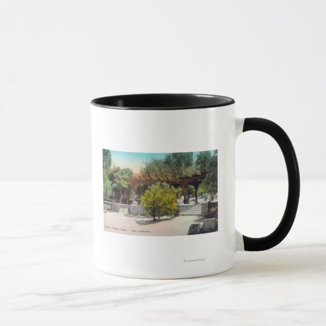 Thacher School Pergola ViewOjai, CA Tasse (Rechts)