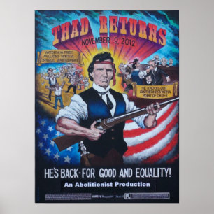 Thad bringt Plakat zurück