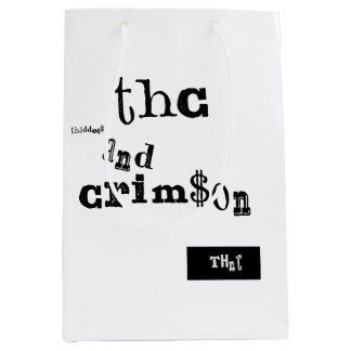 thaddeus & crimson mittlere geschenktüte