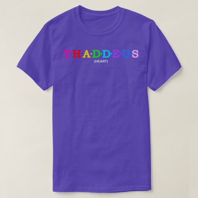 Thaddeus Heart 1 T-Shirt (Design vorne)