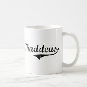 Thaddeus klassischer Art-Name Kaffeetasse