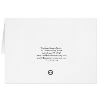 Thaddeus Stevens Card