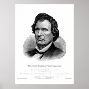 Thaddeus Stevens Print Poster