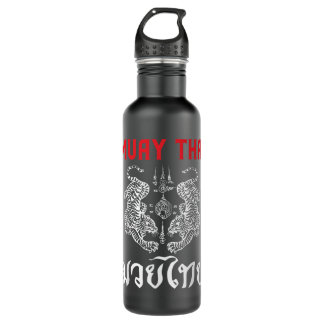 Thai Art Tigers Muay Thai 454 Edelstahlflasche