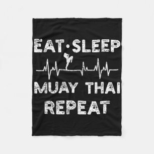 Thai-Boxen Muay Thai Kickboxen Fleecedecke