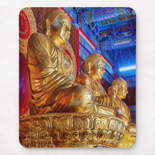 Thai China Buddha Image Statue Mousepad (Vorne)