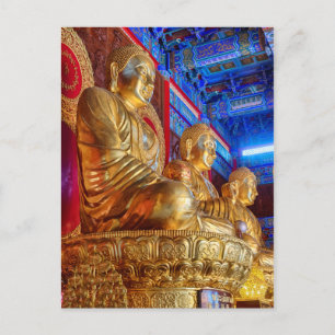 Thai China Buddha Image Statue Postkarte