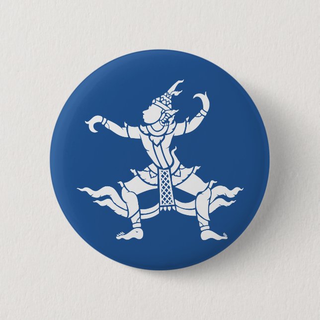 Thai Dancer ⚠ Thailand Sign ⚠ Button (Vorderseite)