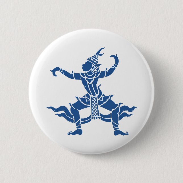 Thai Dancer ⚠ Thailand Sign ⚠ Button (Vorderseite)