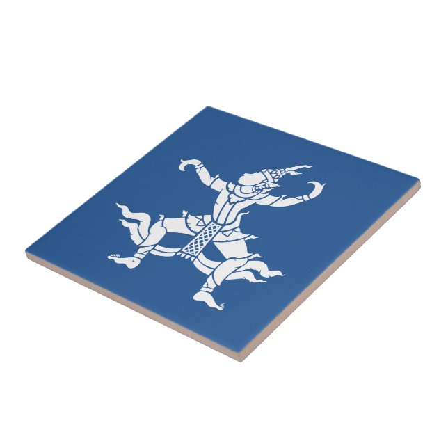 Thai Dancer ⚠ Thailand Sign ⚠ Fliese (Seite)