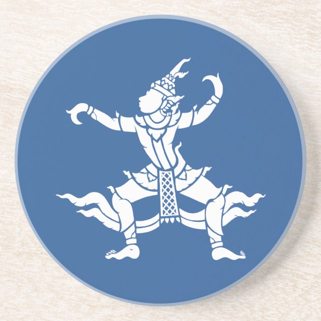 Thai Dancer ⚠ Thailand Sign ⚠ Untersetzer (Vorne)