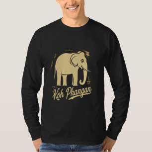 Thai Elephant Südostasien Reisender Koh Phangan T-Shirt
