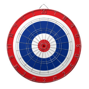 Thai Flag Roundel Target Dartscheibe