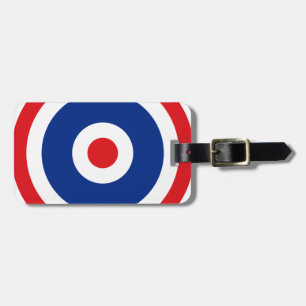 Thai Flag Roundel Target Gepäckanhänger