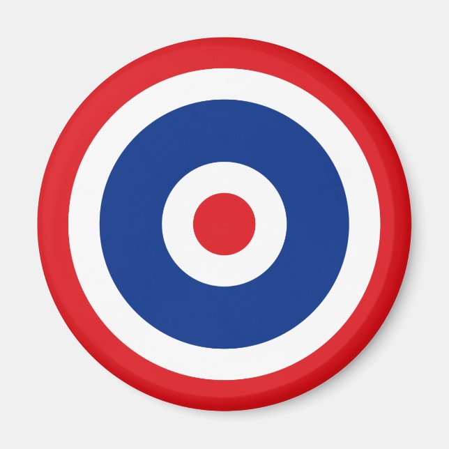 Thai Flag Roundel Target Magnet (Vorne)