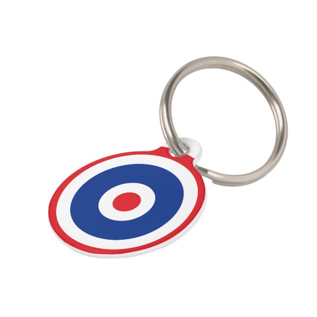 Thai Flag Roundel Target Tiermarke (Seite)