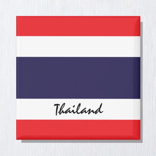 Thai flag & Thailand holiday/Fans-Sport Magnet (Von Creator hochgeladen)