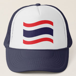 Thai Flag Wave Truckerkappe