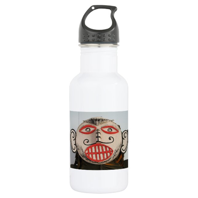 Thai Ghost Face, Phi Ta Khon Mask Festival, Loei Edelstahlflasche (Vorderseite)