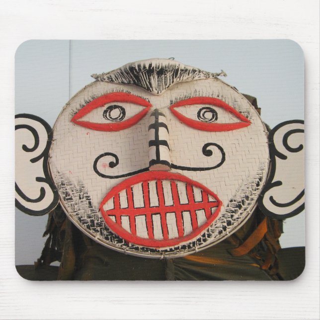 Thai Ghost Face, Phi Ta Khon Mask Festival, Loei Mousepad (Vorne)