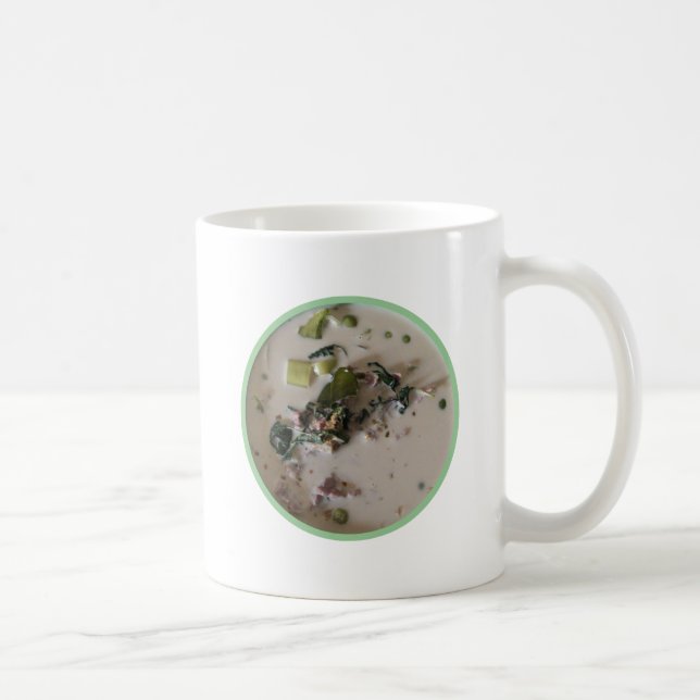 Thai Green Curry [แ ง เ ย ว กขีห. asiatisches Esse Kaffeetasse (Rechts)