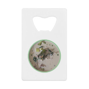 Thai Green Curry [แ ง เ ย ว กขีห. asiatisches Esse Kreditkarten Flaschenöffner