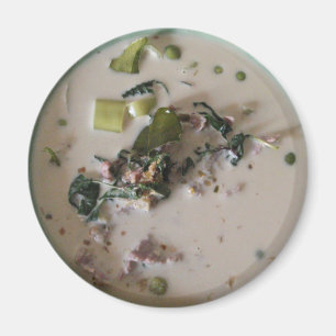 Thai Grünes Curry [แกงเขียวหวาน] ... Asiatische Kü Magnet