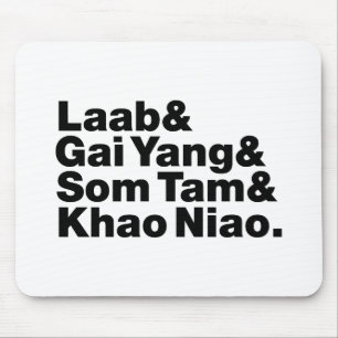 Thai Isaan Street Food Mousepad