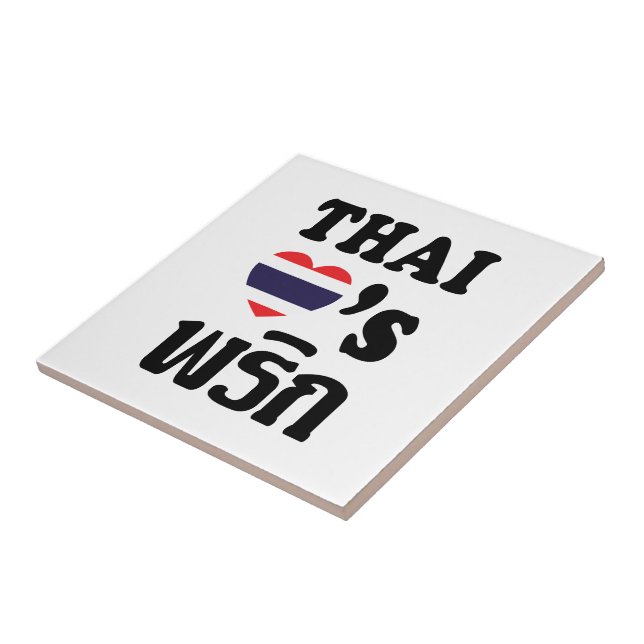 THAI LIEBE PHRIK (CHILI) Thai Food Fliese (Seite)